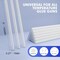 6" x 0.27" Mini Hot Glue Sticks (200 Sticks) - Perfect Fit for Mini Glue Guns, Craft, Bond, Create on Wood, Metal, Glass & More - Transparent, Strong & Quick-Drying